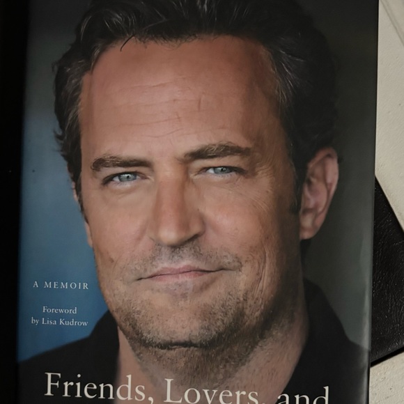 matthew perry book Other - Friends, Lovers, and the Big Terrible Thing by [Author] - Black Cover